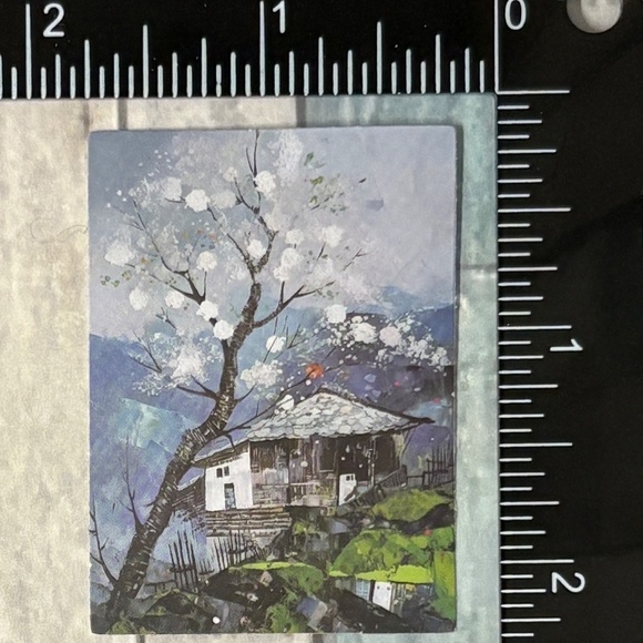 🌀10/$10🌀 Oil Painting Reusable Vinyl Sticker Decal - Picture 1 of 1